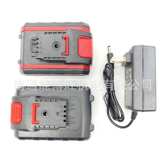 (1300mAh) Baterai Lithium Isi Ulang 21V 1300/1500/2000mAh dan Set Adaptor Baterai Pengganti untuk Alat Listrik